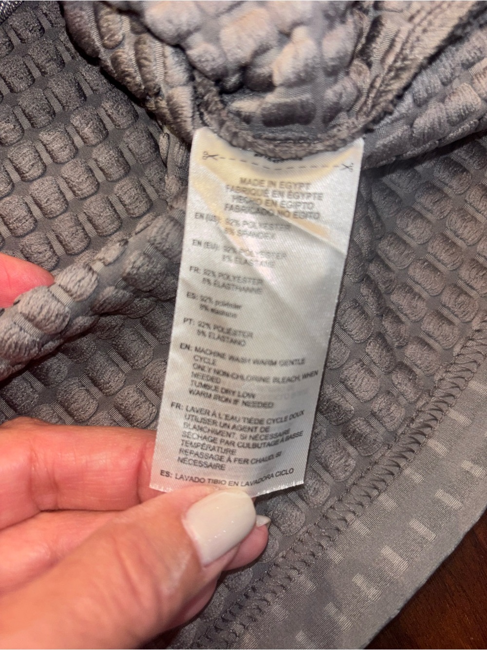 Adidas Gray Textured Hooded Quarter Zip Pullover Women’s Small Athletic - Picture 6 of 7